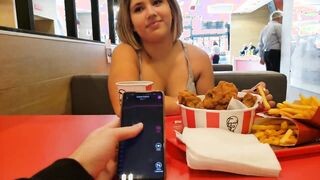 KFC-be leszívatva és megdöngetve