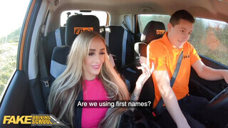 Fake Driving School - Daisy Lee cumizza az oktatót