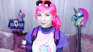 Fortnite cosplayes nőci cidázza a műfaszokat
