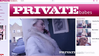 Private.com - A termetes kannás Elizabetha Romanova rábukik a farokra
