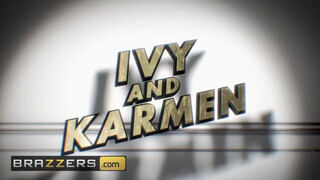 Brazzers - dupla nagymellű bige megosztozik egy faszon