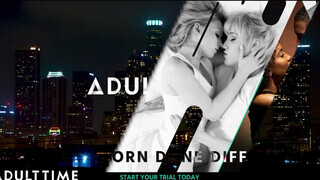 ADULT TIME - Krissy Lynn szőrös pinája megkettyintve