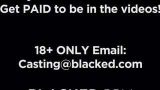 BLACKED - Ava Koxx és egy gigászi hatalmas fekete bőrös virsli