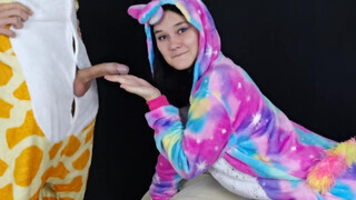 Kate Koss - Cosplayes nőci dárdát szop
