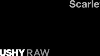 TUSHYRAW - Scarlett keményen hátsó bejáratba kurelva