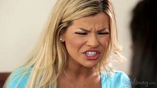 Abby Lee Latin és Adriana Sephora forró tini lesbi játékai