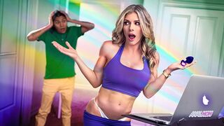 Cory Chase hatalmas popóját a nevelő fiatal nyeles aszpirin megdugja