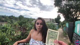 Forró argentin csajszi egy dollárért kap baszást