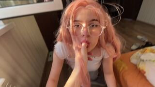 Aranyos tini cidázza a kárója – legjobb cumizás show