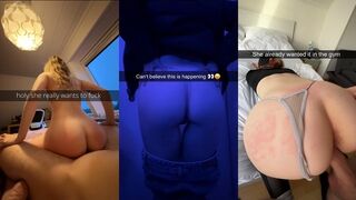 Tini csajok mocskos kamatyolása snapchat válogatásban
