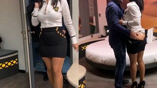 Végre megbasztam a termetes tőgyes termetes fenekű milf titkárnőmet a hotel szobában