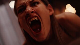 Sötét Vágyak Kastélya - Vampired Csábításában Egy Csinos Világos Szőke Úrnő és Egy Szemérmes Szuka Tiffany Tatummal és Leana Lovings-szal